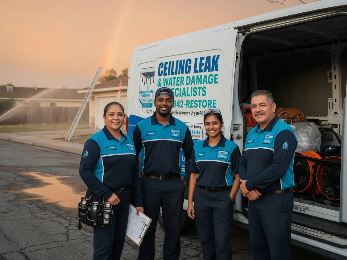 Ceiling Leak Cleanup company in Lafayette, OH